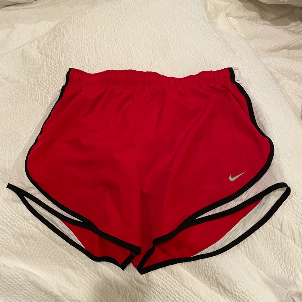 Nike Tempo Dry Fit Short Large Red Black White❤️🖤
